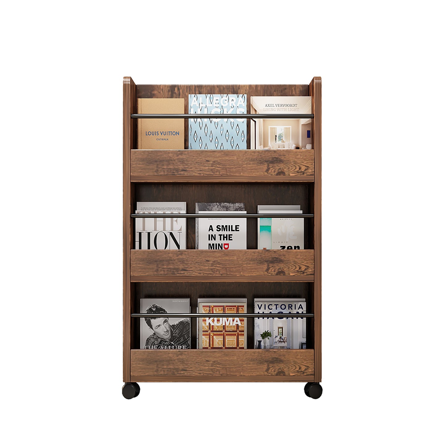 Bookshelf, Bookcase Shelf Storage Organizer, Modern Book Shelf