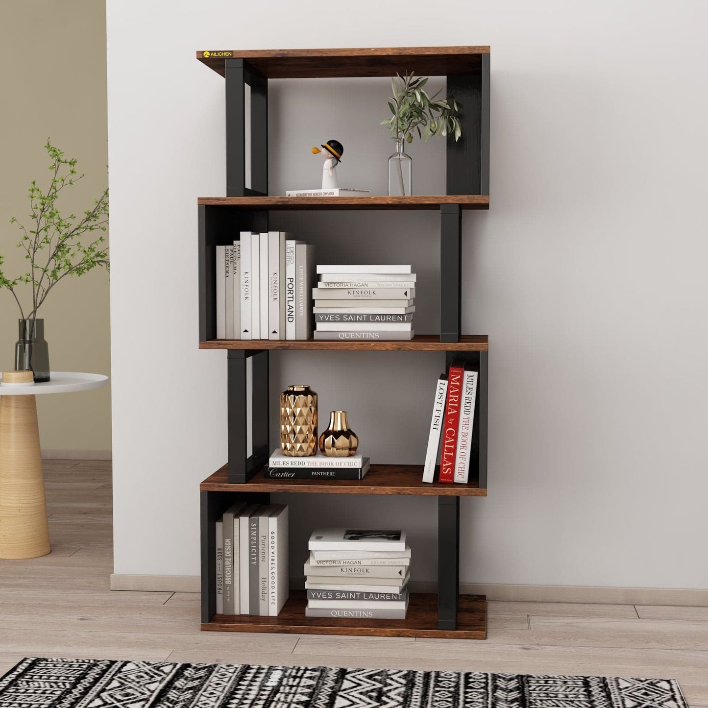 5-tier Open Shelf Bookshelf