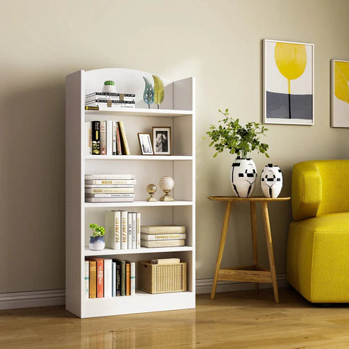 5-Tier Bookshelf - Tall Display Storage by AILICHEN