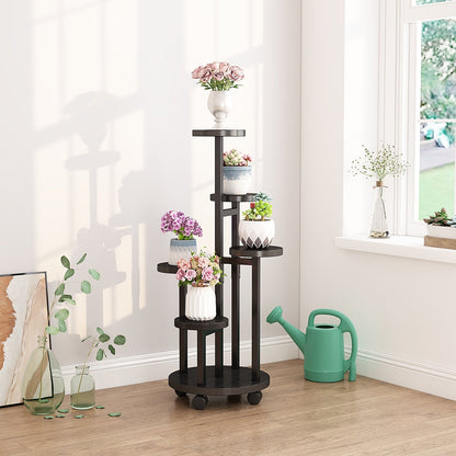Flower Pot Stand Vertical Stepped Decorative Flower Stand